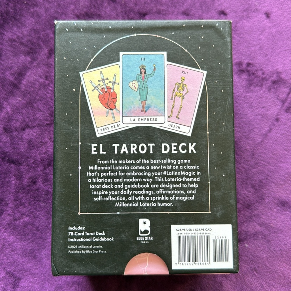 El Tarot Deck Millennial Loteria Edition Latinx Magic - Picture 4 of 6